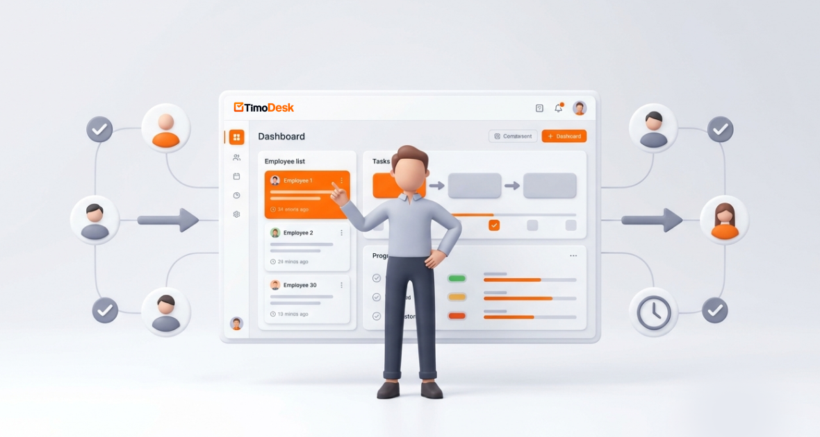 Timodesk Manager Access: Simplify Employee Supervision and Workflow Management